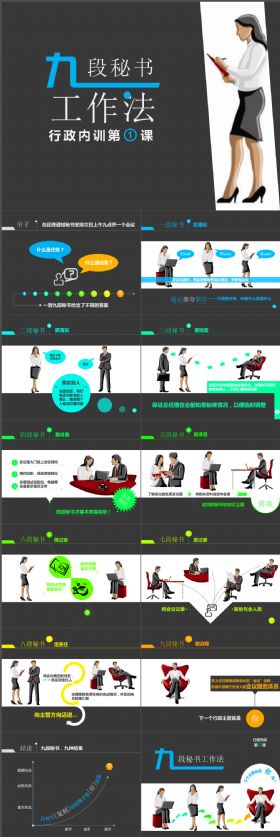 企业培训之行政行业专用专业实用PPT模板