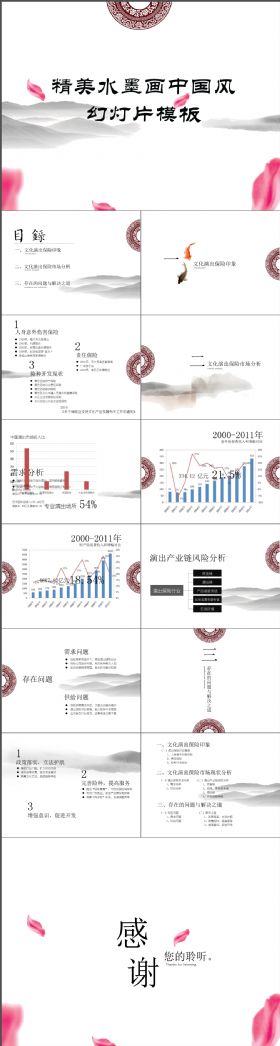 古典大气中国风通用PPT模板