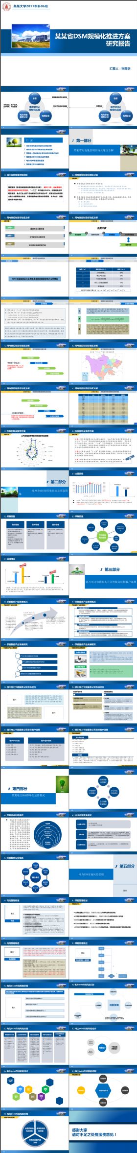 完整实用DSM规模化推进方案毕业论文PPT模板